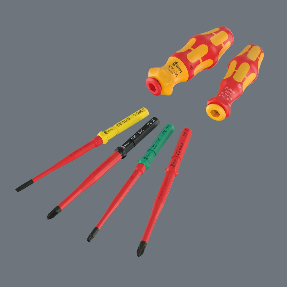 Wera Kraftform Kompakt VDE 17 extra slim 2 Tool Finder, 17 piezas