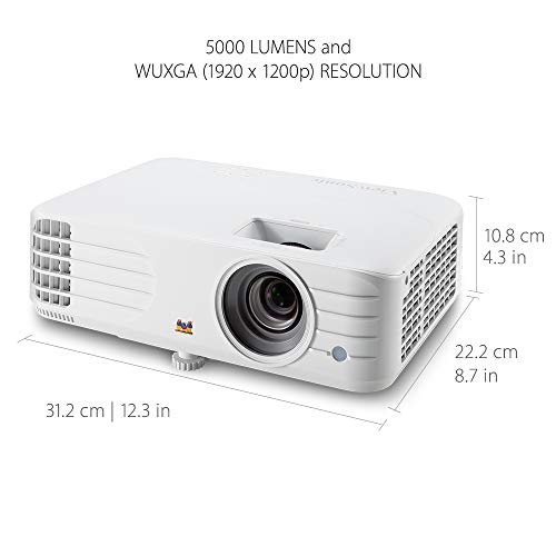 Viewsonic PG701WU vidéo-projecteur Projecteur à focale Standard 3500 ANSI lumens DMD WUXGA (1920x1200) Blanc