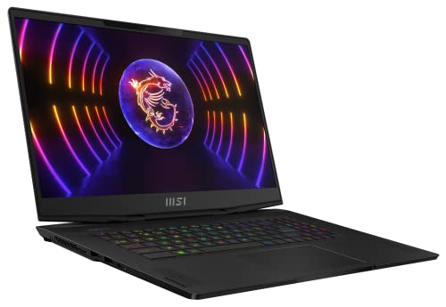 MSI Stealth 17 Studio | 43,9 cm (17,3 Pulgadas) QHD | Intel Core i7-13700H | 8GB VRAM | SSD 2TB | RTX 4070 Laptop GPU | Windows 11H | Optimizado Cooler Boost 5" - Refrigeración Dual | Negro |