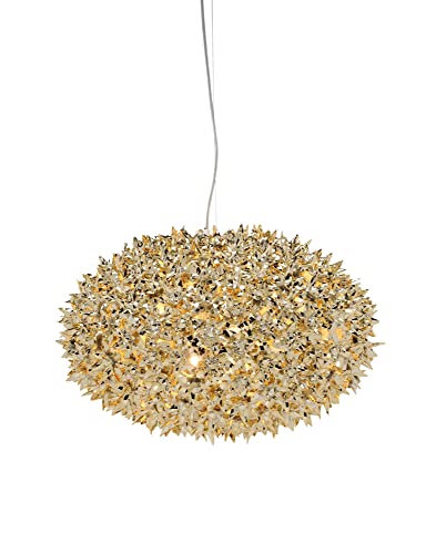 Kartell Bloom Lámpara colgante, Oro, 53x35