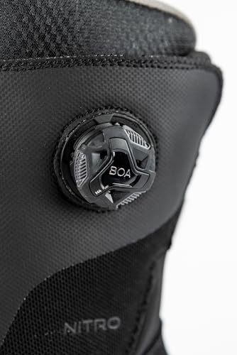 Nitro Skylab Boa Barco de Snowboard, Hombre, Negro, 31.5