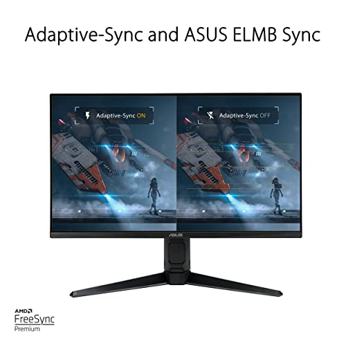 Asus VG32UQA1A Gaming Monitor Gaming, de 31,5', 4K (3840 x 2160), Overclock a 160Hz (por Encima de 144Hz), ELMB Sync, Freesync Premium, 1ms (MPRT), Variable Overdrive, 120% sRGB, DisplayHDR 400