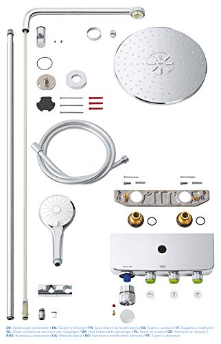 Grohe Euphoria Smartcontrol 310 - Conjunto de ducha con termostato incorporado, cromado (26507000)