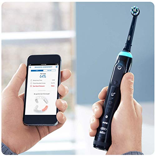 Oral-B Power Genius 10900S Éctrico Cepillos De Dientes De Oro Rosa Y Negro Accionado 890 g