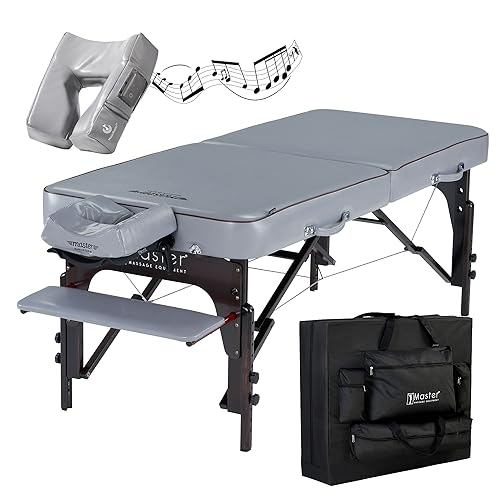 Master Massage Banco de Masaje Plegable de Madera, 71 cm