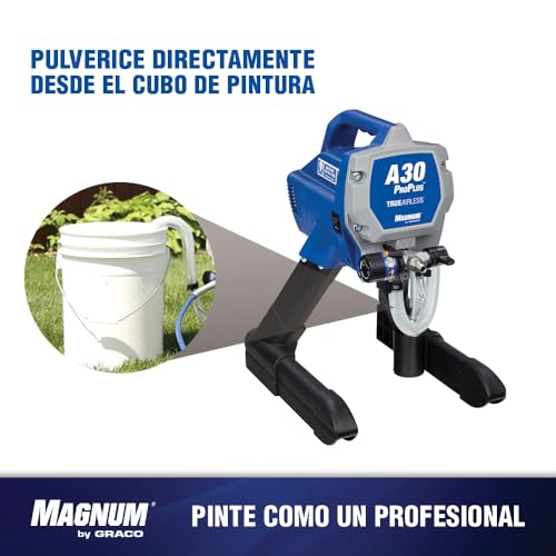 Magnum by Graco 17C244 Pulverizador de Pintura airless A30 ProPLUS, Uso doméstico (caudal de 1,0 l/min, máx. presión 207 Bar)