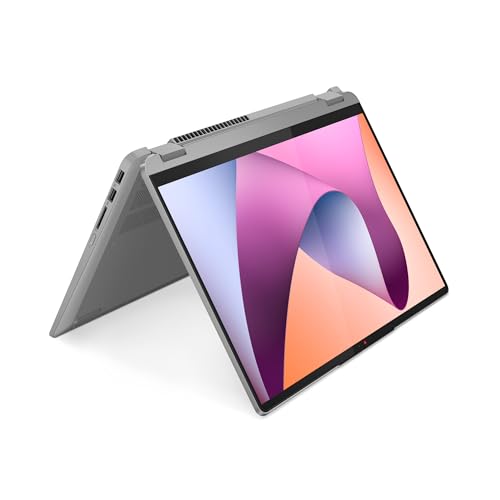 Lenovo IdeaPad Flex 5 Gen 8 - Ordenador Portátil Táctil Convertible 14" WUXGA (AMD Ryzen 5 7530U, 16 GB RAM, 512 GB SSD, AMD Radeon Graphics, Wi-Fi 6, Windows 11 Home) Teclado QWERTY Español – Gris