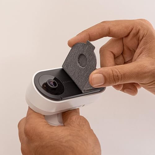 ABUS PPIC31020 Cámara WLAN de privacidad para interiores con modo de privacidad, ángulo de visión de 180 grados y detección de movimiento - Sterung per App - 91237