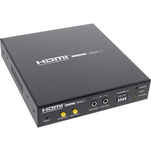 InLine HDMI Smart Matrix/vídeo Pared - Video Wall-Unidad receptora - Full HD - Potencia máxima de 100 m, 57829 I