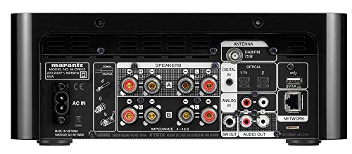 Marantz Professional, Sistema de Audio con Streamer Melody X (M-Cr612), Color Negro