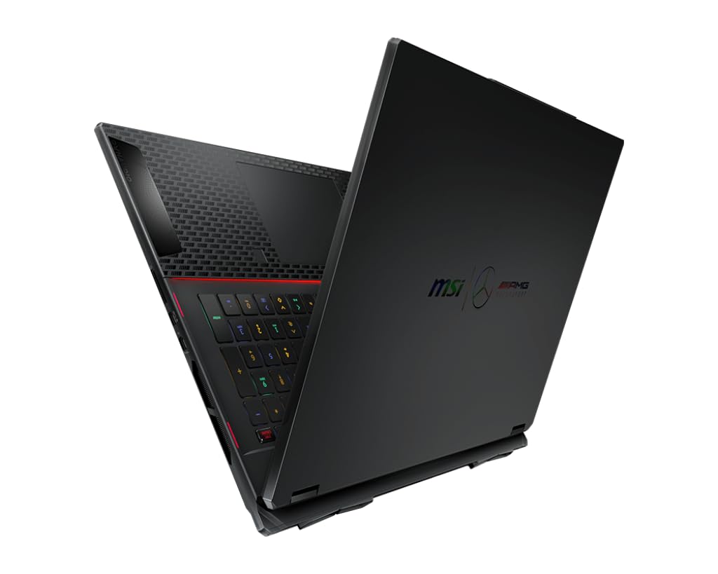 MSI Stealth 18 MercedesAMG A1VHG-068FR: Core Ultra 9 185H - 32GB DDR5 - SSD 2TB - Nvidia RTX4080 12GB - 18 UHD 4K Miniled 120Hz - Windows 11 Familia - Pack de Accesorios AMG Incluido