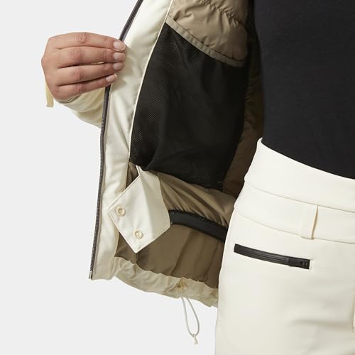 Helly Hansen W Adore Ins Rain Coat, Chaqueta De Esquí Para Mujer, Blanco (White), XL