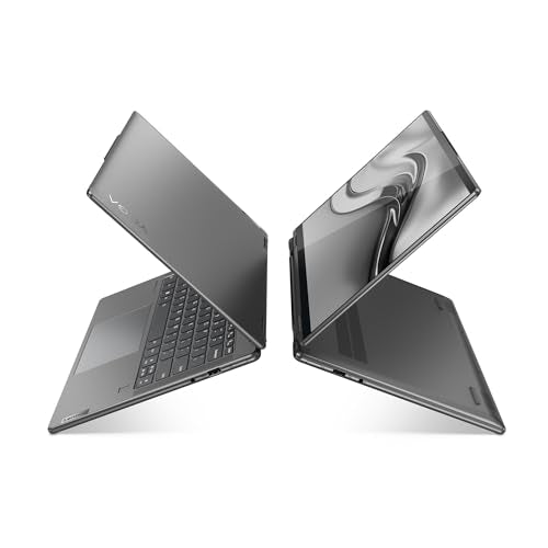 Lenovo Yoga 7 Gen 7 (14IAL7) - Ordenador Táctil 14" 2.8K OLED 90Hz (Intel Core i7-1260P,16GB RAM,1TB SSD,Intel Iris Xe Graphics,Windows 11 Home) Gris, Pen, Teclado QWERTY Portugués (82QE004FPG)