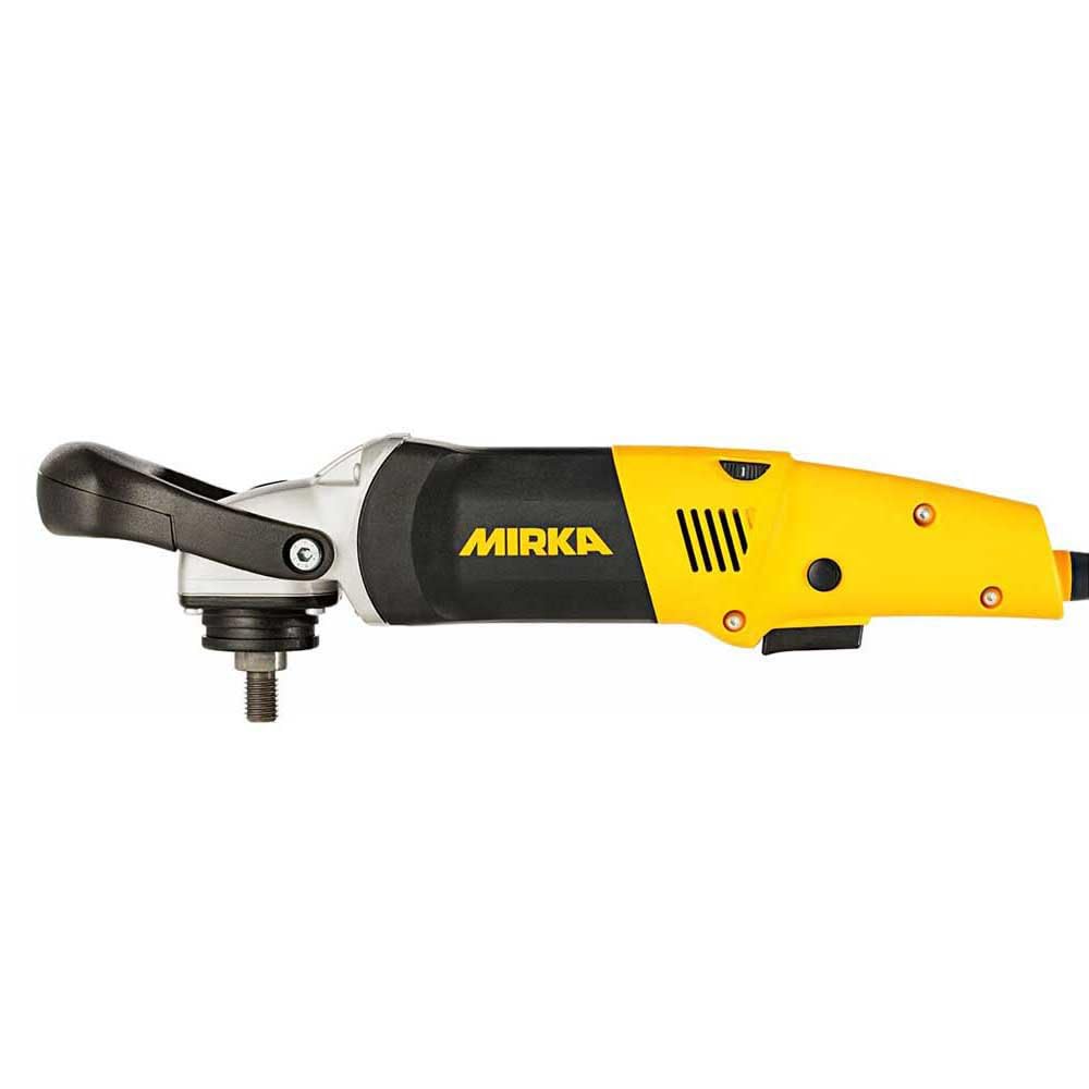 Mirka PS 1437 / Pulidora eléctrica / Ø 77mm, Ø 125mm,Ø 135mm, Ø 150mm / 1.100 - 3.700 rpm / 4m de cable eléctrico / rosca M14 / incluye mango / 8991300111