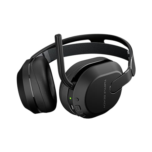 Turtle Beach Stealth 500 Negro Playstation Auriculares de Juego Inalámbricos con 40hr Batería y Bluetooth para PS5, PS4, PC y móvil