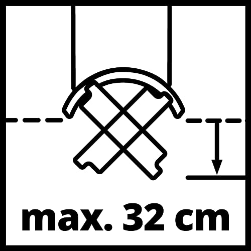 Einhell Motoazada de gasolina GC-MT 4280 (4,1 kW, anchura de trabajo de 89 cm, máx. profundidad de trabajo 32 cm, cilindrada 212 cm³, caja de cambios incl. marcha atrás)