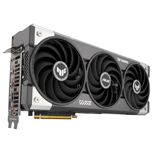 ASUS TUF Gaming Radeon RX 9070 OC Edition 16GB GDDR6, Tarjeta gráfica Gaming (PCIe 5.0, 16GB GDDR6, HDMI/DP 2.1, 3.125 Ranuras, Grado Militar, Revestimiento PCB, Ventiladores axial-Tech)