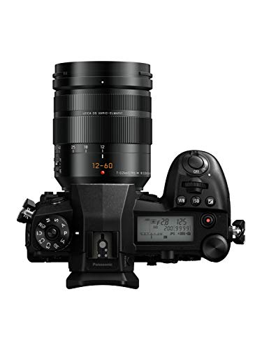 Panasonic Lumix DC-G9LEC-K Cámara Evil de 20.3 MP (20FPS AFC RAW, Estabilizador Óptico de 5 Ejes, Live Mos, 4K Ultra HD, Pantalla Táctil) Kit con Objetivo LEICA 12-60mm / F2.8-F4, Bluetooth, Negro