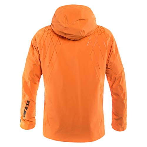 Dainese Chaqueta de esquí para hombre Hp1m2, Hombre, Chaqueta de esquí., 4749417_Z90_L, Russet Orange/Stretch Limo, large