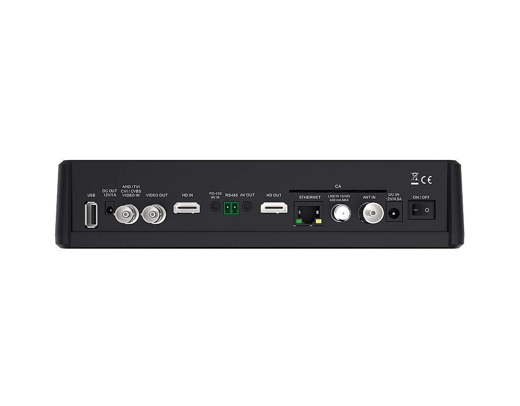 EDISION Multifinder Medidor de señal de satélite DVB-S/S2 terrestre DVB-T/T2 DVB-C (señal H.265/HEVC y probador CCTV)