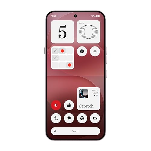 Nothing Phone (4a) Pro - Triple Cámara 50MP, Ultra Zoom 140x, Smartphone Unibody Metal, Batería Larga Duración, Carga Rápida 50W, AMOLED 144Hz, Glyph Bar, 12GB+256GB - Rosa