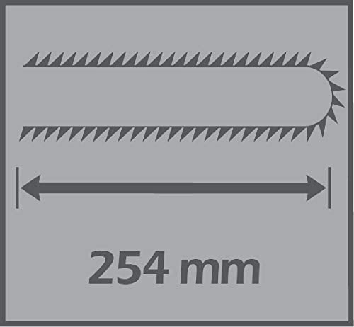 IKRA Herramienta multifunción a Gasolina IBKH 33, 4en1, Incl. prolongación, Lima de Cadena y Placa de protección