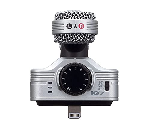 Zoom - IQ7 - micrófono stereo mid/side para iPhone5/iPod touch/iPad mini