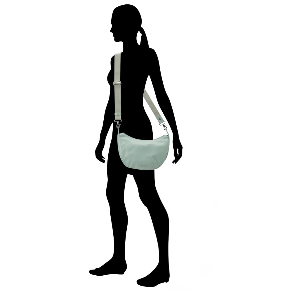 Mandarina Duck Mellow Leather Hobo, Mujeres, Iceberg Green