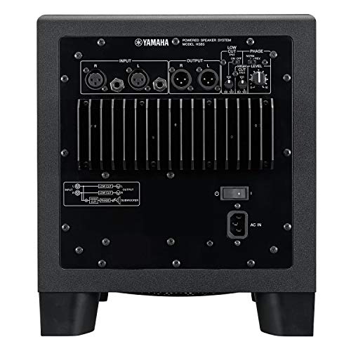 Yamaha HS8S - PA, Subgrave autoamplificado para DJs, productores y artistas, en negro