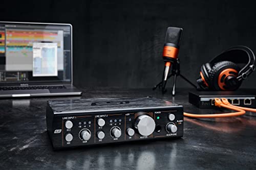 ESI planet 22x | Interface de audio Dante profesional con 2 entradas / 2 salidas