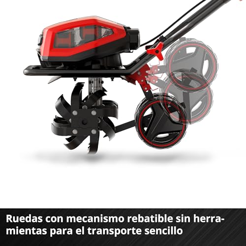 Einhell Motoazada con batería GP-CR 36/45 Li E BL-Solo Power X-Change (36 V, sin escobillas, Anchura de Trabajo 45 cm, Profundidad de Corte, Ruedas Ajustables en Altura, sin batería)