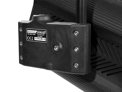 Elektrotechnik Schabus 500600 LED Faro Fresnel motorizada Pan/Tilt, metal, 150 W, Negro, 37 x 35 x 48 cm