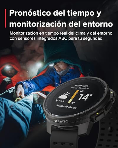 SUUNTO Vertical Reloj Deportivo - Smartwatch GPS, GPS de Doble Frecuencia, Mapas sin Conexión Gratuitos, Autonomía de hasta 50 Días, Carcasa Resistente Militarmente, Resistente al Agua hasta 100m