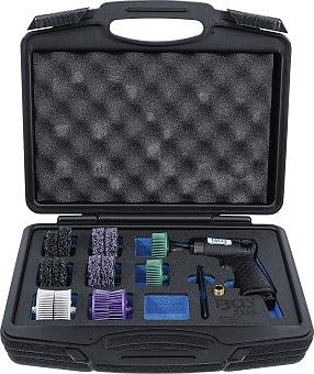 BGS 3328 | Juego de lijadoras de cerdas neumáticas | 17 piezas