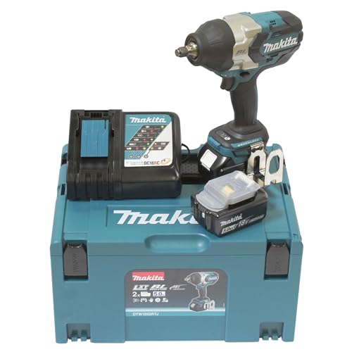Makita DTW1002RTJ - Llave impacto a bateria 18v 1/2" 1000nm