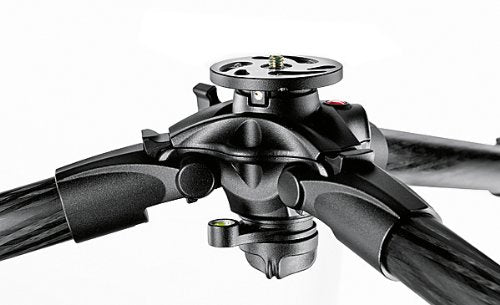 Manfrotto MT057C3 - Trípode completo, negro
