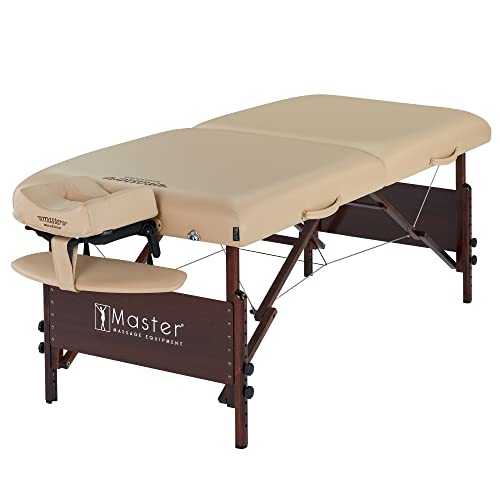 Master Massage Del Ray - Masaje portátil para mesa de tatuaje, pestañas, spa, salón de belleza, cama, arena, 71 cm de ancho con capacidad de peso: 300 kg