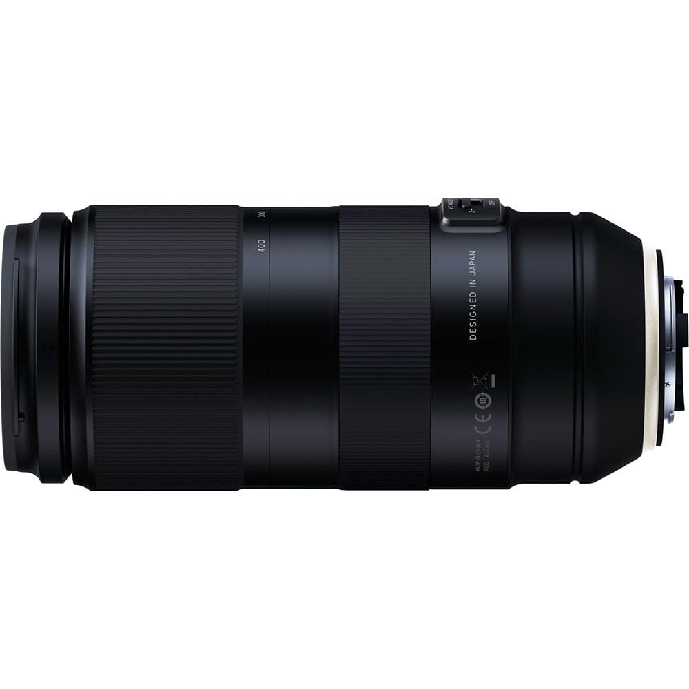 Tamron T80199 - Objetivo para cámara Nikon (Distancia Focal 100-400 mm, Apertura F/4.5-6.3, Di, Vibration Compensation y Ultrasonic Silent Drive) Negro