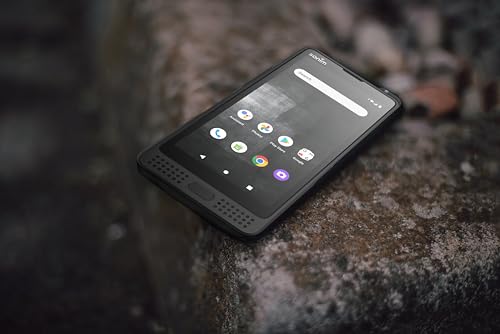 Sonim XP10 5G Smartphone (6/128 GB, Micro-SD, 5000 mAh, Pantalla Gorilla Glass de 5,5", cámara de 50 MP, IP68, IPX9K, MIL-SSTD-810H, Doble SIM) Incl. Soporte para móvil, Negro