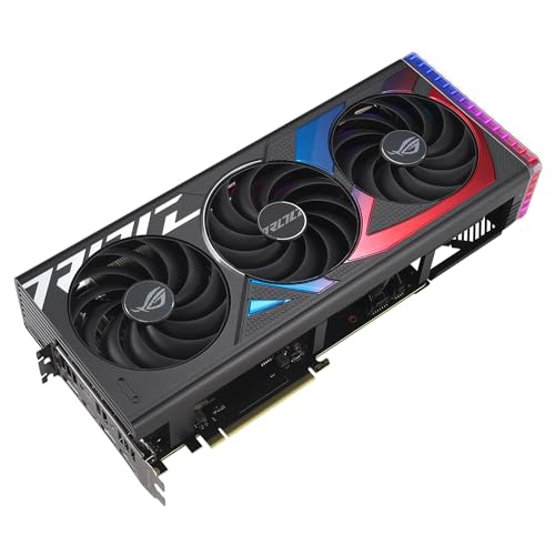 ASUS ROG Strix GeForce RTX 4070 Super - Tarjeta gráfica Gaming (PCIe 4.0, 12 GB GDDR6X, DLSS 3, HDMI 2.1a, DisplayPort 1.4a, Placa Posterior masiva ventilada, Sensor de Potencia, Aura Sync)