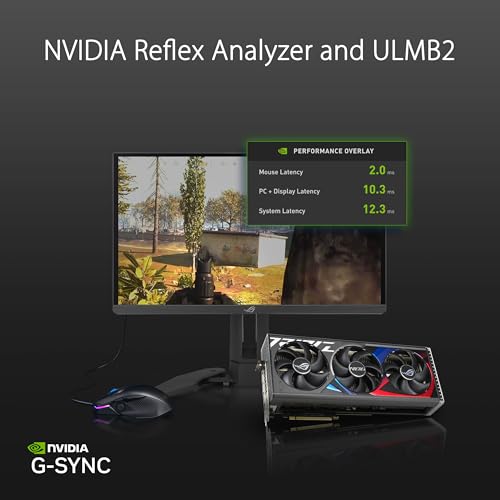 ASUS ROG Swift Pro PG248QP Monitor NVIDIA G-Sync (24,1 Pulgadas FHD, 540 Hz (OC), Panel Esports-TN, NVIDIA Reflex Analyzer, ULMB 2, Base Ajustable, códec ESS, DisplayHDR 400)