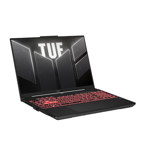 ASUS TUF Gaming A16-TUF607PV-QT023W 16 Pulgadas QHD+ 165Hz AMD Ryzen 9 7845HX Procesador, DDR5 16GB RAM, 1TB PCIe 4.0 NVMe SSD, NVIDIA GeForce RTX 4060 GPU 140w - Teclado AZERTY
