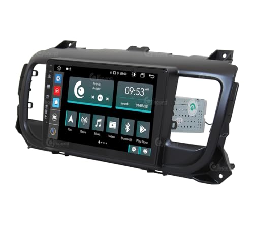 Radio de Coche para Citroen Jumpy (con navegador) Android GPS Bluetooth WiFi USB Dab+ Touchscreen 9" 8core Carplay AndroidAuto