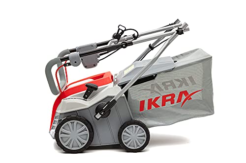 IKRA escarificador y aireador eléctrico IEVL 2000, saco coletor 55l, largo de trabajo 40cm, 2000W