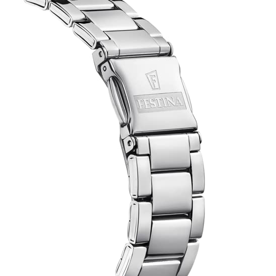 FESTINA Reloj Analógico para Mujer de Cuarzo con Correa en Acero Inoxidable F16790/B