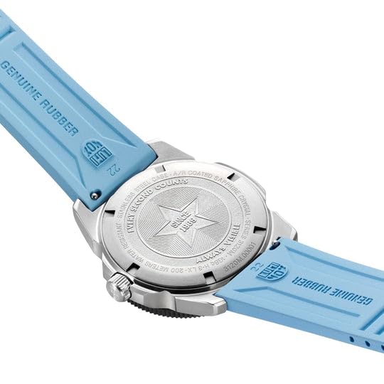 Luminox Reloj Analógico para Hombres de Cuarzo Suizo con Correa en Caucho XS.3124M