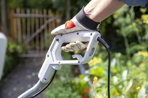 IKRA motoazada eléctrica motocultor IET 1030, Ancho de Trabajo 30cm, Profundidad 20cm, 1080W