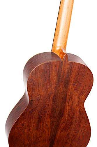 Ortega R180 - Guitarra clásica (cedro y bubinga, tamaño 4/4), color natural