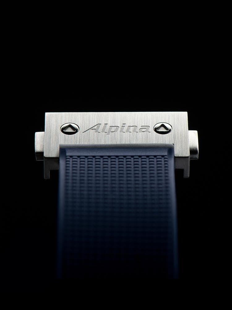 Alpina Reloj Analógico para Hombre de Cuarzo con Correa en Acero Inoxidable mid-39683