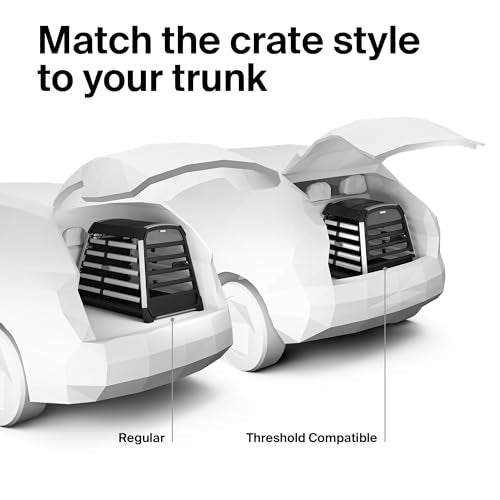 Thule Allax - Caja de Transporte para Perros, para Coche, Color Negro y Aluminio M